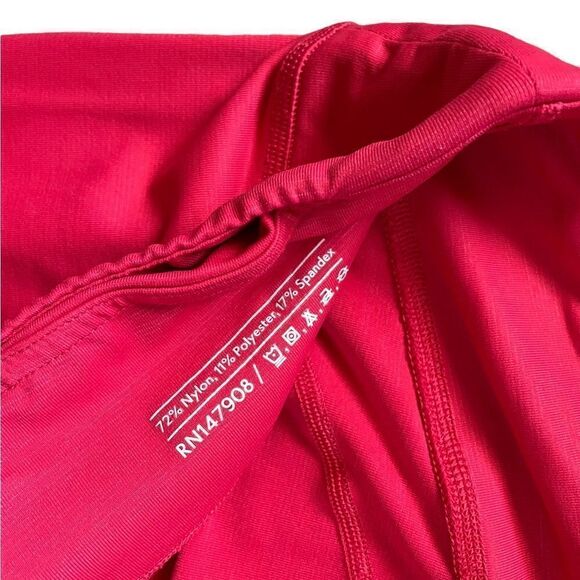 OUTDOOR VOICES 7/8 Leggings Red Size XL - Picture 5 of 6